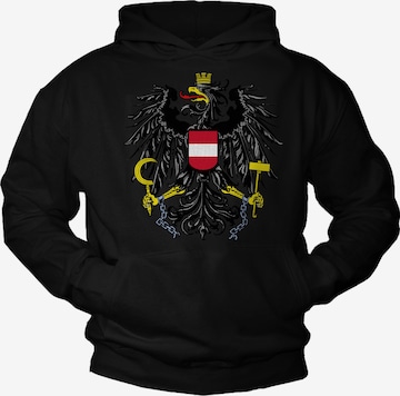 MAKAYA Sweatshirt in Black: front