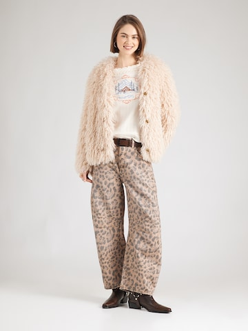 Maglietta 'THROUGH THE WOODS' di Free People in bianco