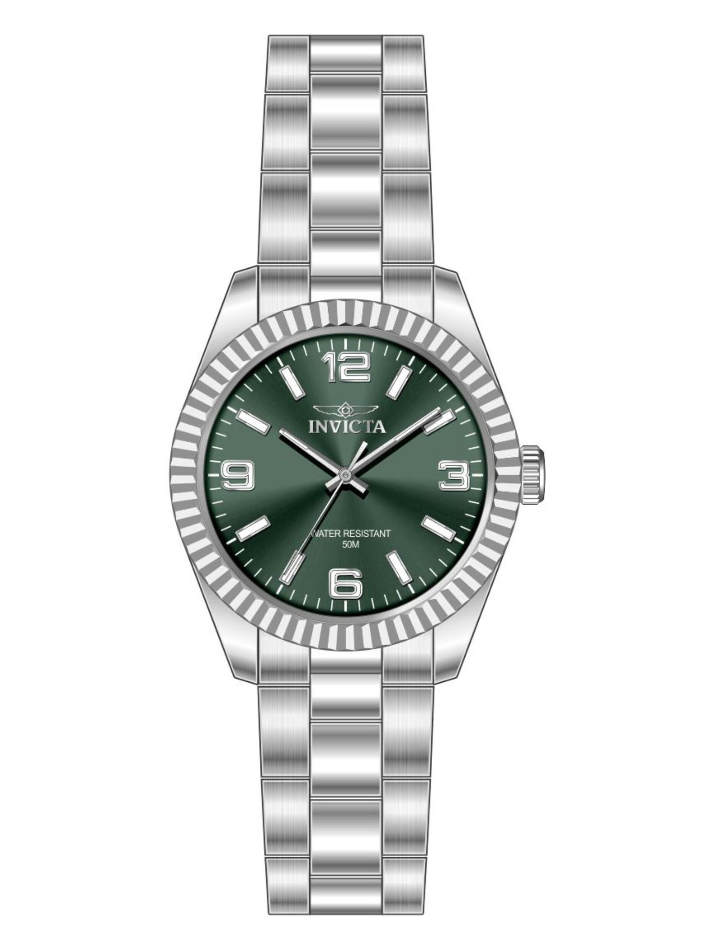 Invicta Analoguhr 'Specialty'‌‌‌‌‌‌‌‌‌ in Silber