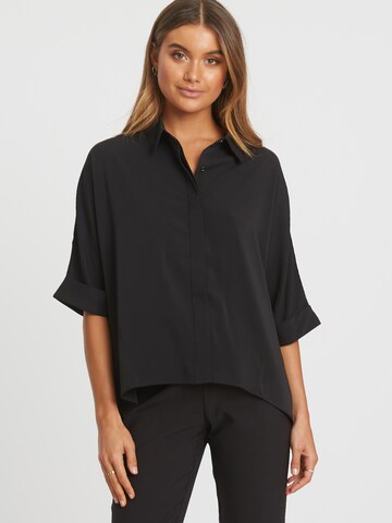 Camicia da donna 'Wright Batwing' di Willa in nero: frontale