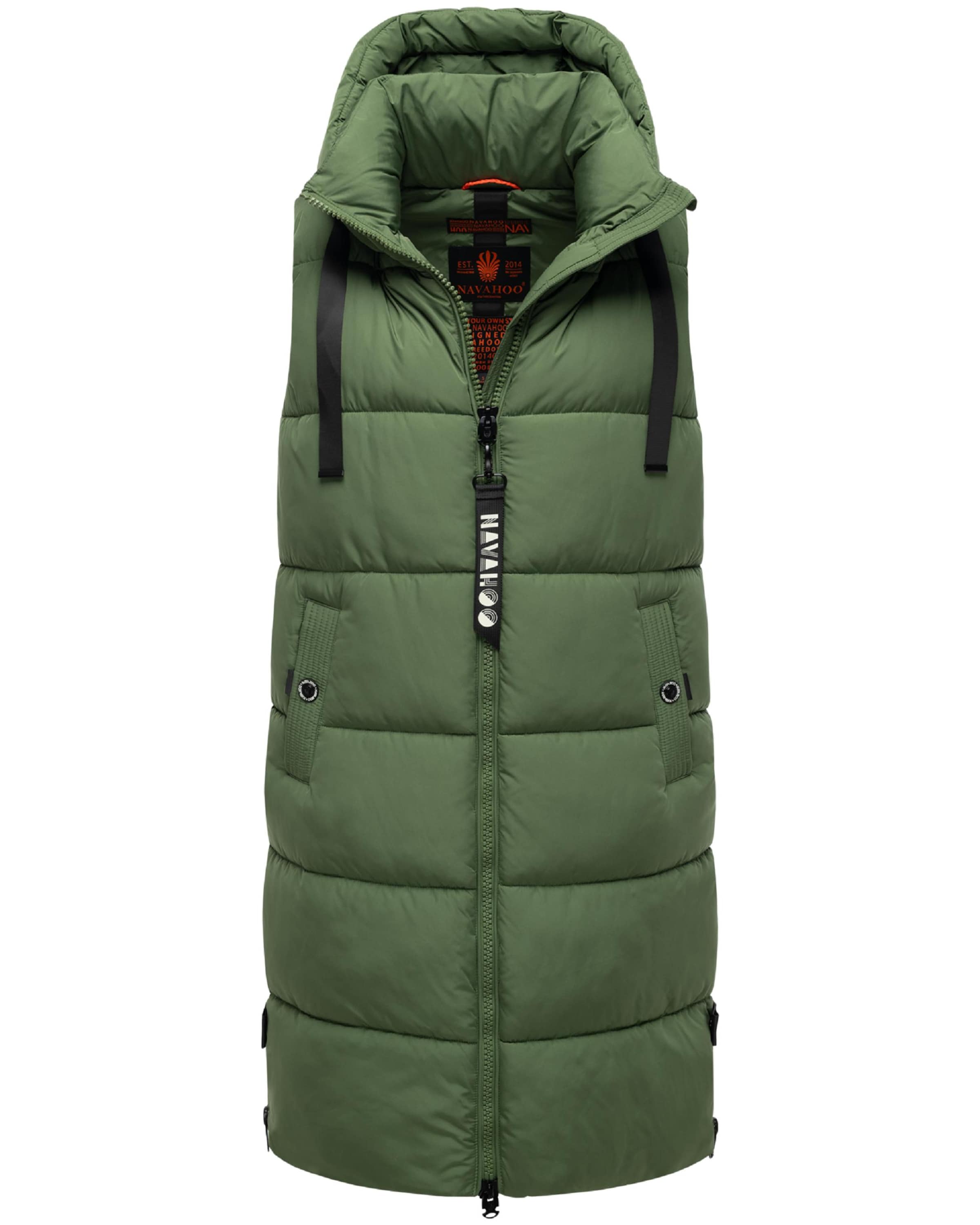 NAVAHOO Vest in Green: front