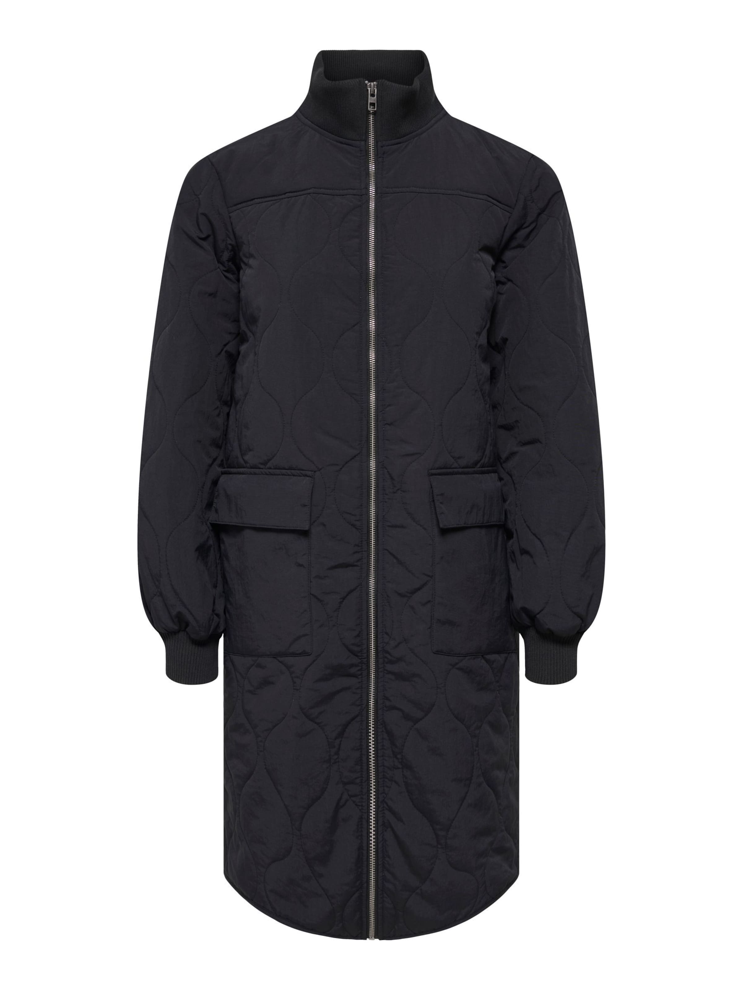 JDY Tussenmantel 'JDYRaya' in Zwart: voorkant