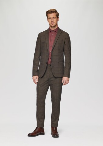 Coupe regular Chemise s.Oliver BLACK LABEL en rouge