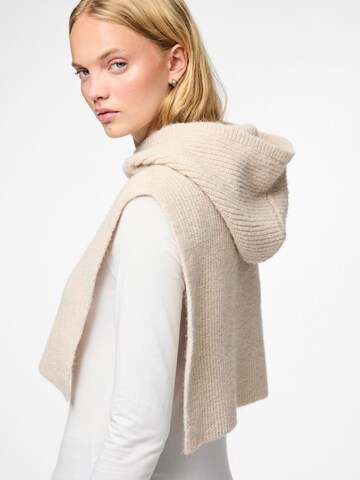 PIECES Halswärmer 'JENNI' in Weiß