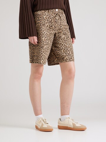ONLY Loosefit Jeans 'ONLNaomi' i brun: framsida