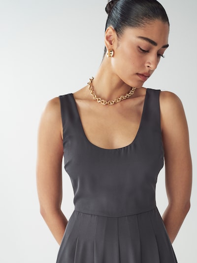 Willa Jumpsuit 'ELLA' i XS i mörkgrå, Produktvy