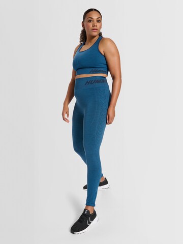 Hummel Slimfit Sportsbukser 'TE' i blå