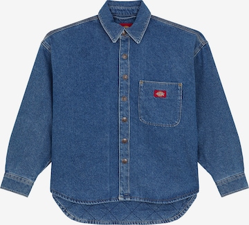 DICKIES Bluse in Blau: Vorderseite