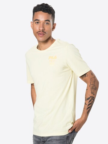 FILA Shirt 'Declan' in Yellow: front