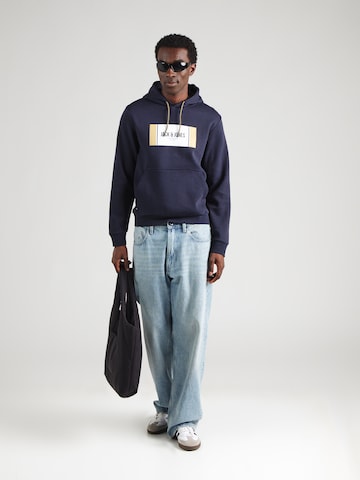 JACK & JONES - Sudadera 'JJHAYATO' en azul