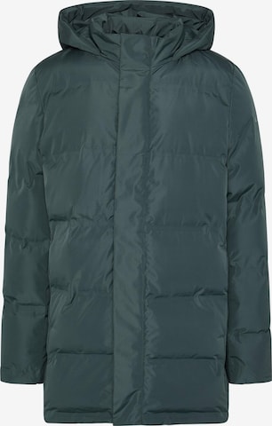 Born Living Yoga Tussenparka 'Saiko' in Blauw: voorkant