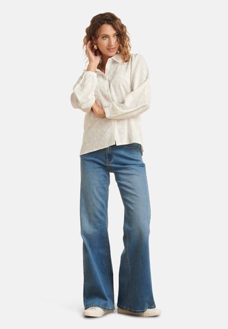 Smashed Lemon Bluse in Weiß