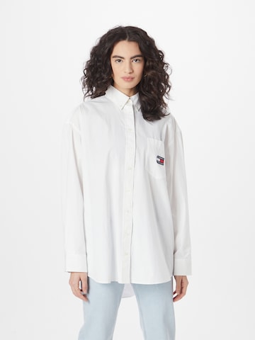 Tommy Jeans Blouse in White: front