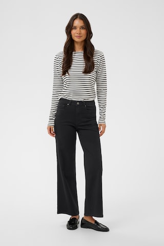 Wide Leg Jean 'Andrea' Kaffe en noir