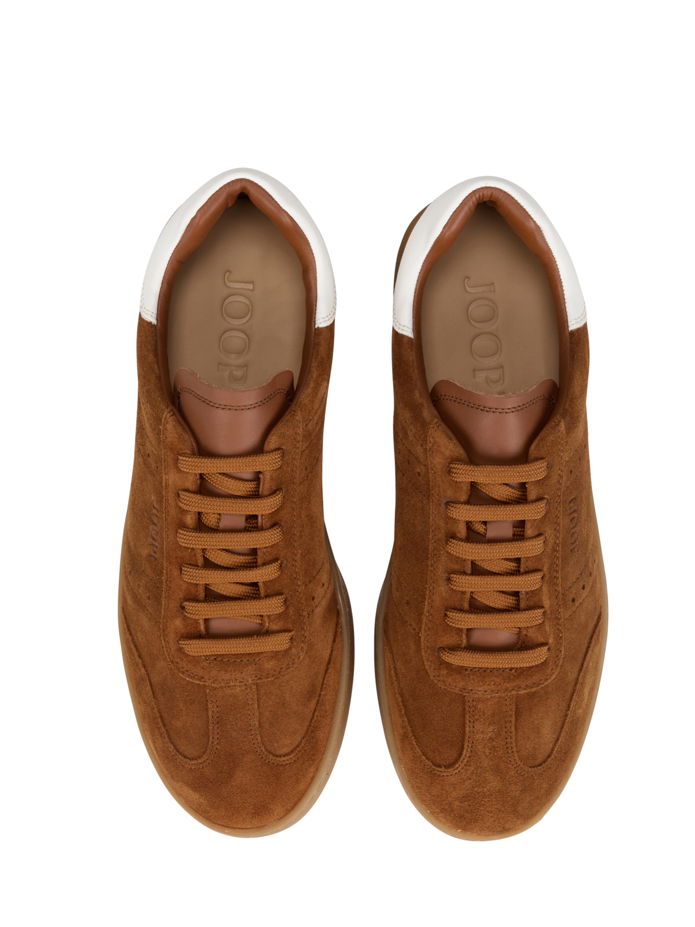 JOOP! - Zapatillas deportivas bajas 'Velluto Misto Ike' en marrón