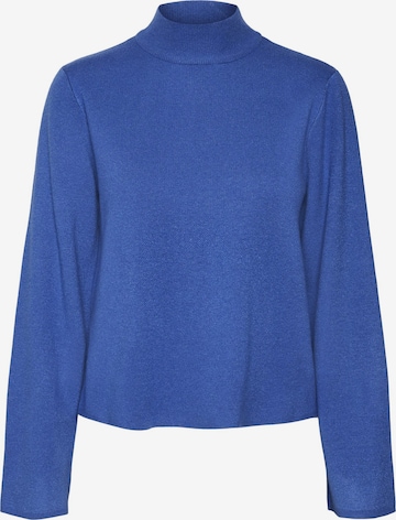 VERO MODA Trui 'SABA' in Blauw: voorkant