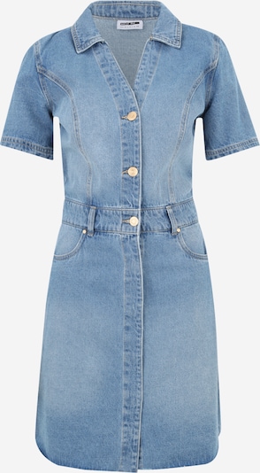 Rochie tip bluză 'LISA' Noisy May Tall pe albastru denim, Vizualizare produs