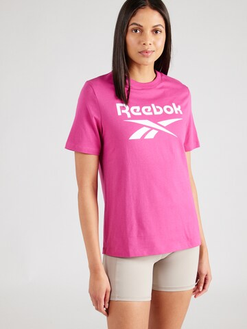 T-shirt 'IDENTITY' Reebok en rose