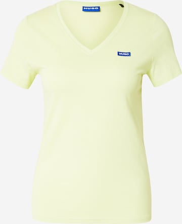 T-shirt 'Classic' HUGO en vert : devant