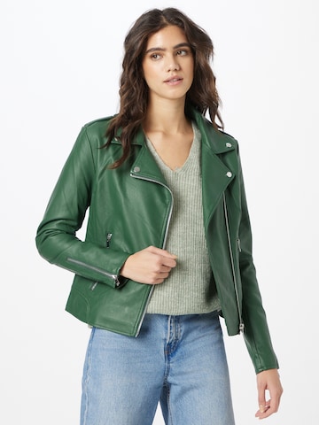 VILA Демисезонная куртка 'Cara' в Зеленый: спереди