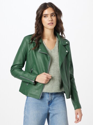 VILA Between-season jacket 'Cara' in Green: front