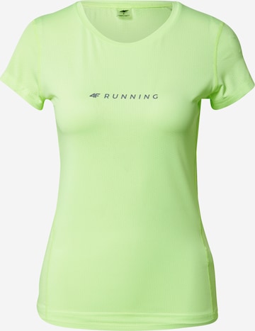 4F Performance Shirt in Green: front