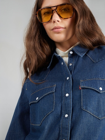 LEVI'S ® Bluzka 'THE ULTIMATE WESTERN' w kolorze niebieski