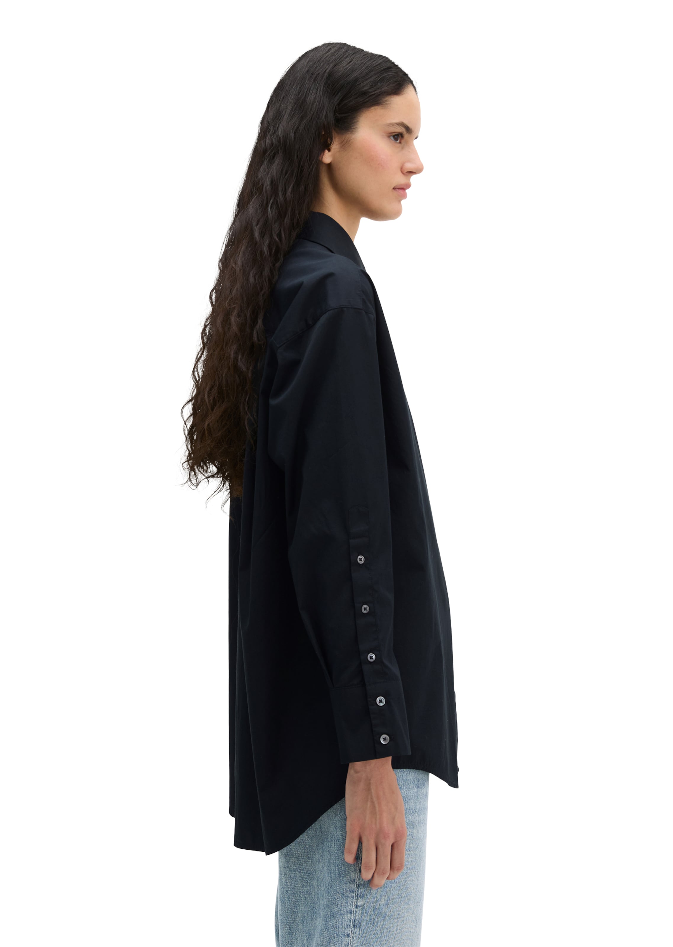 Marc O'Polo Blouse in Blue: side