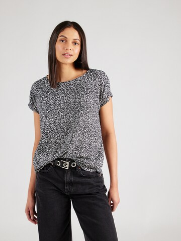 Sublevel - Blusa en negro: frente