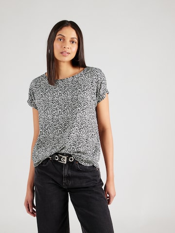 Sublevel - Blusa en negro: frente