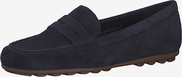 TAMARIS Moccasin in Blue: front