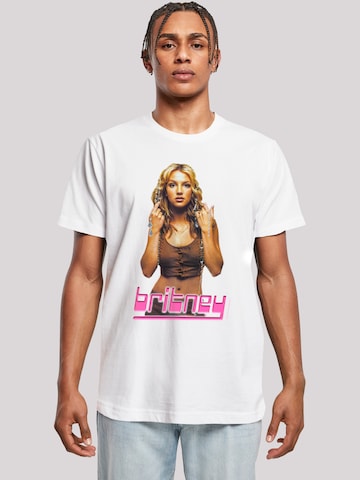F4NT4STIC Shirt in Wit: voorkant