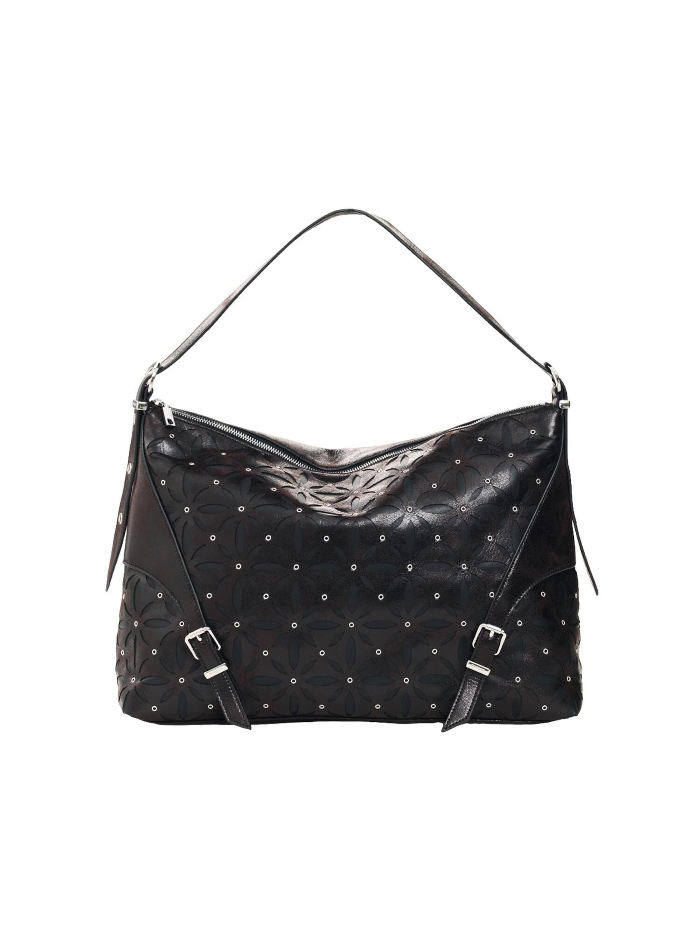 Borsa a spalla in One Size Desigual di colore nero, Visualizzazione prodotti