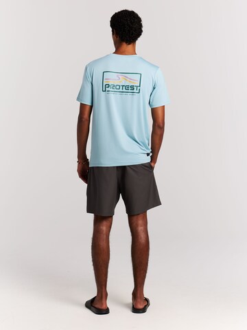 PROTEST Performance Shirt 'PRTDonald' in Blue