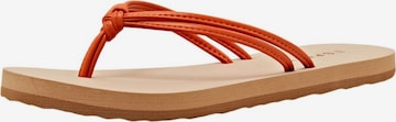 ESPRIT Teenslipper in Oranje: voorkant