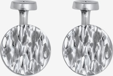 KUZZOI Cufflinks in Silver: front