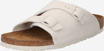 BIRKENSTOCK Pantolette 'Zürich' i vit: framsida