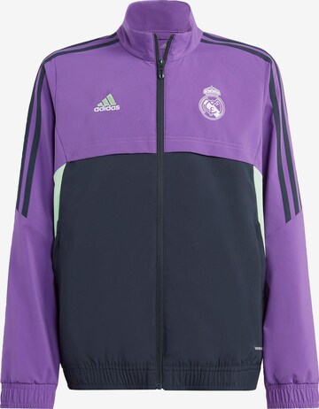 ADIDAS PERFORMANCE Athletic Jacket 'Real Madrid Condivo 22' in Purple: front