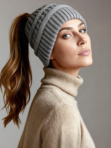 Neverless Beanie '36928' in Grey