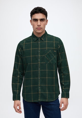 MUSTANG Regular fit Ing 'Eastbridge' - zöld: elől