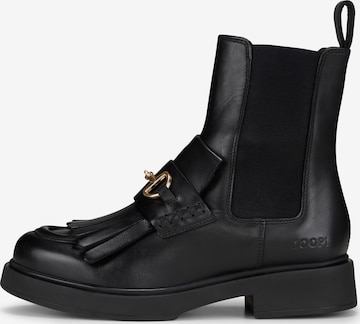 JOOP! Enkellaarsjes ' Unico Mia ' in Zwart: voorkant