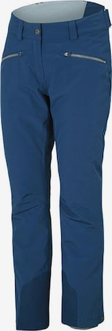 ZIENER Slim fit Workout Pants ' TAIRE ' in Blue: front