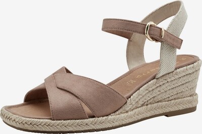 TAMARIS Strap sandal in Light brown / Dusky pink, Item view