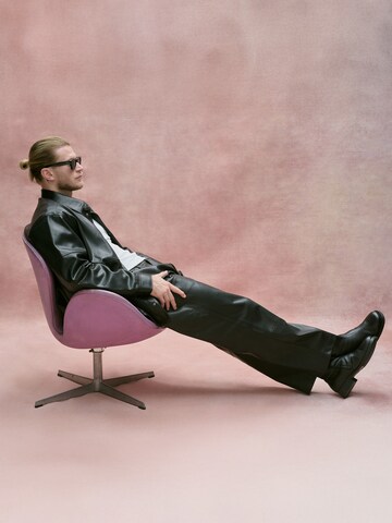 Wide Leg Pantalon KARIA by Loris Karius en noir