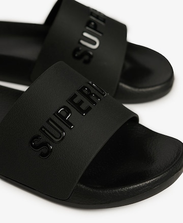 Superdry Strand-/badschoen in Zwart