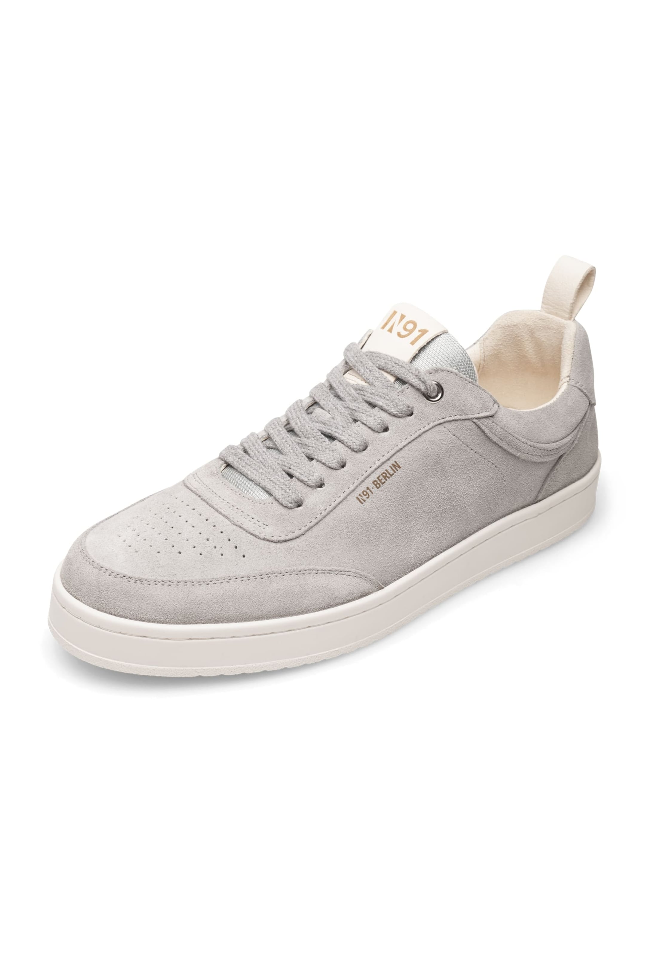 N91 Sneaker 'Court AE' in Grau: Vorderseite