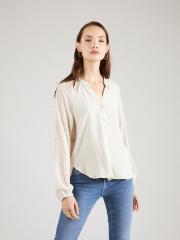 ONLY Bluse 'LISA' in Beige: predná strana