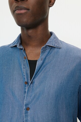 Matinique Regular fit Overhemd 'Marc' in Blauw