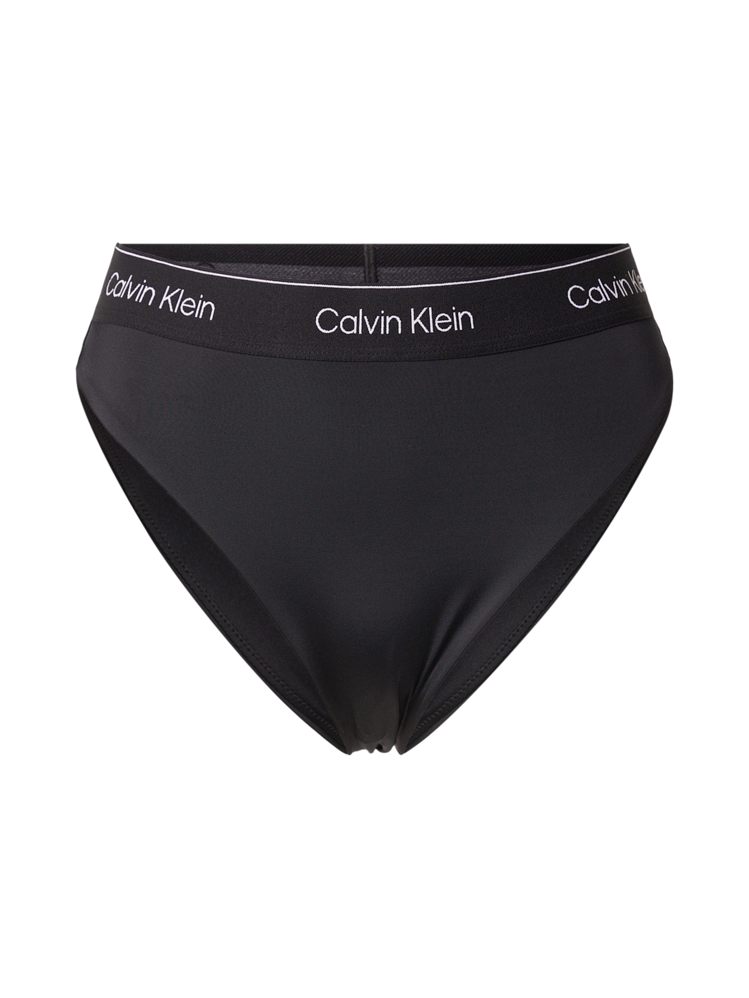 Calvin Klein Swimwear Bikini bottom in Black / White, Item view