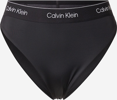 Calvin Klein Swimwear Bikini donji dio u crna / bijela, Pregled proizvoda